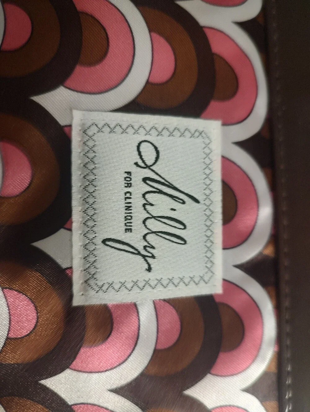 Milly for Clinque Cosmetic Bag Pretty Scalloped Look